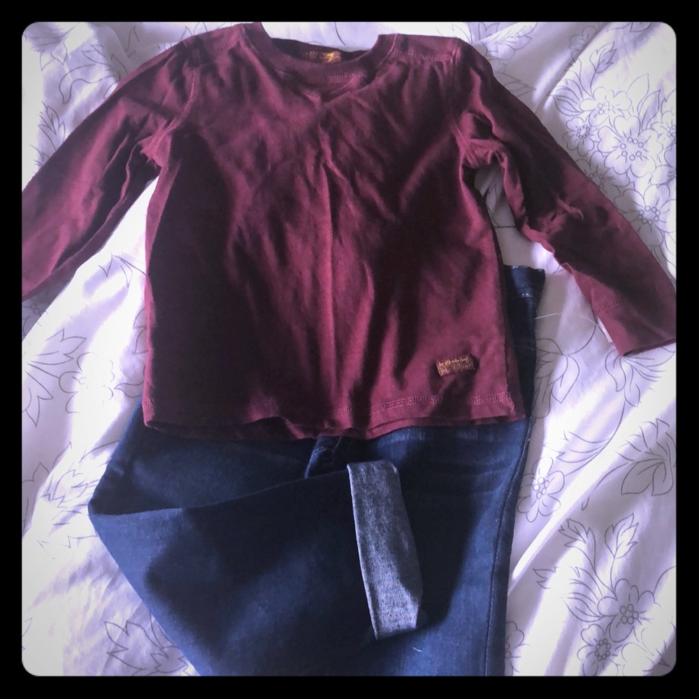 NWT seven for all man kind jeans outfit